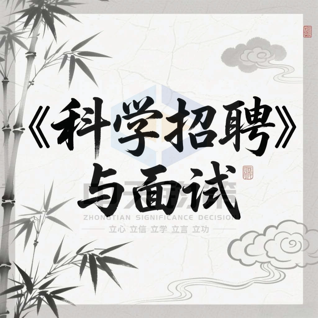 科学招聘与面试